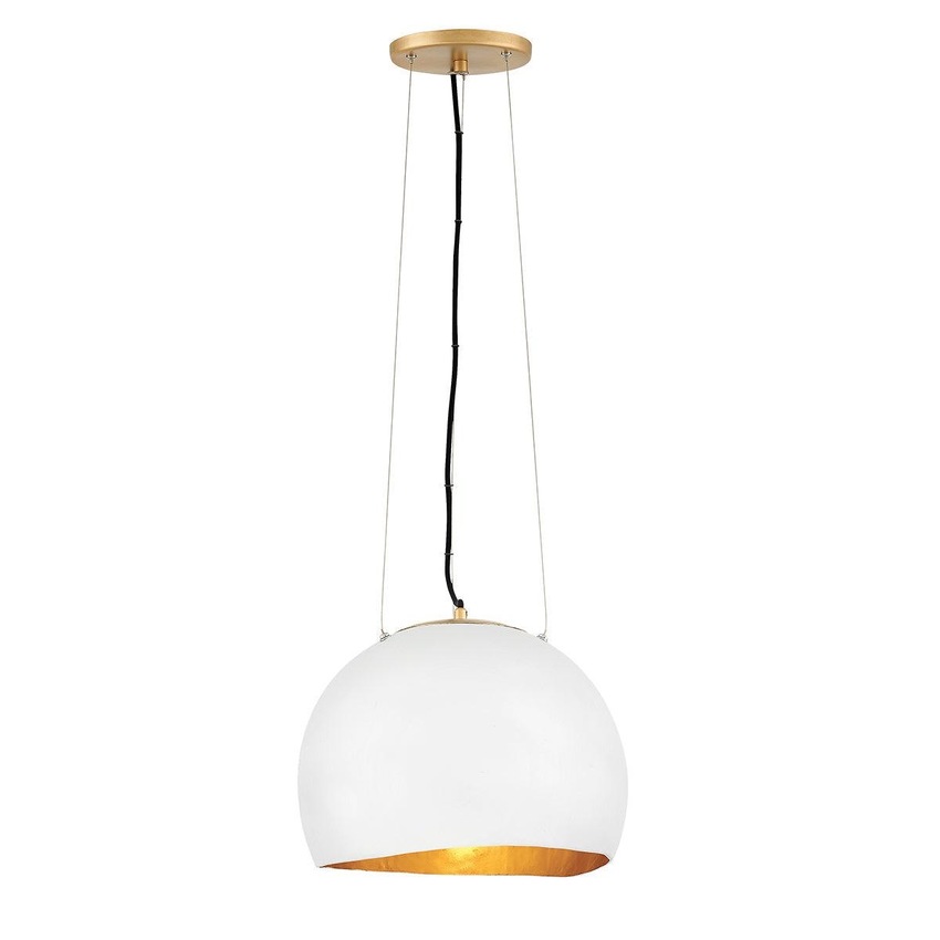 Photograph: Quintiesse Nula 1 Light Pendant Light - QN-NULA-1P