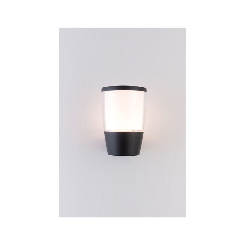 Photograph: Stylish Lighting Hawai Black Exterior Wall Light - IP44