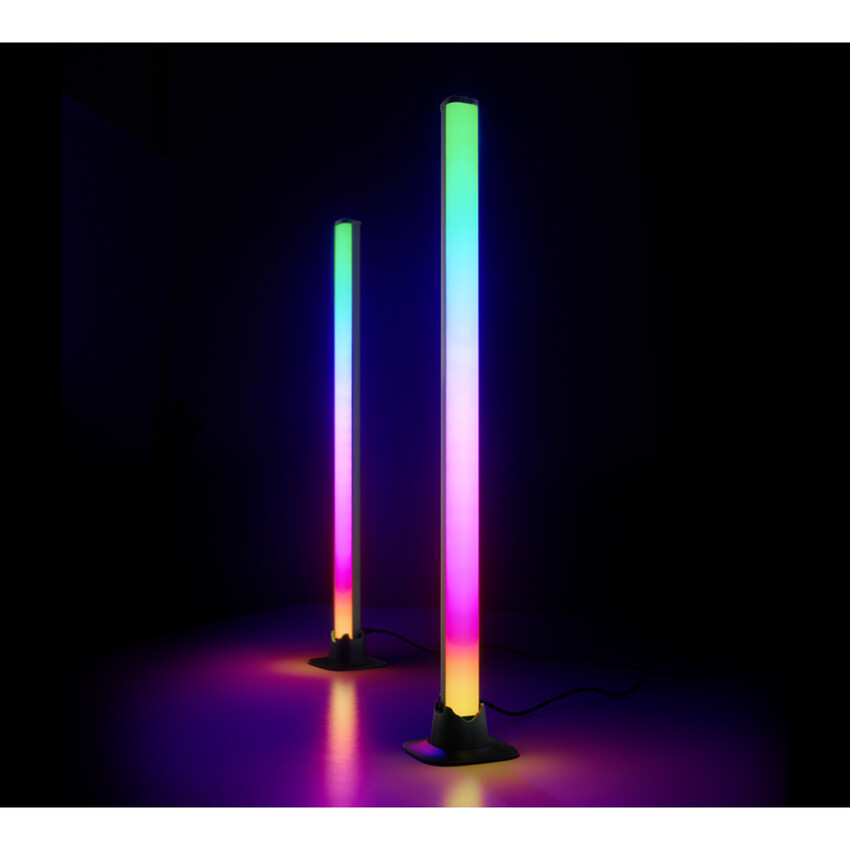 Photograph: Trio Lighting Boy LED RGB Colour Changing Table Lamps - Pack Of 2