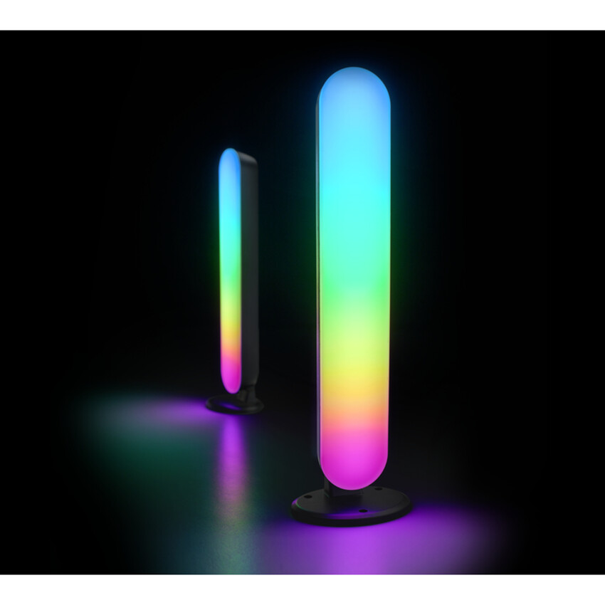Photograph: Trio Lighting Game LED RGB Colour Changing Table Lamps - Pack Of 2