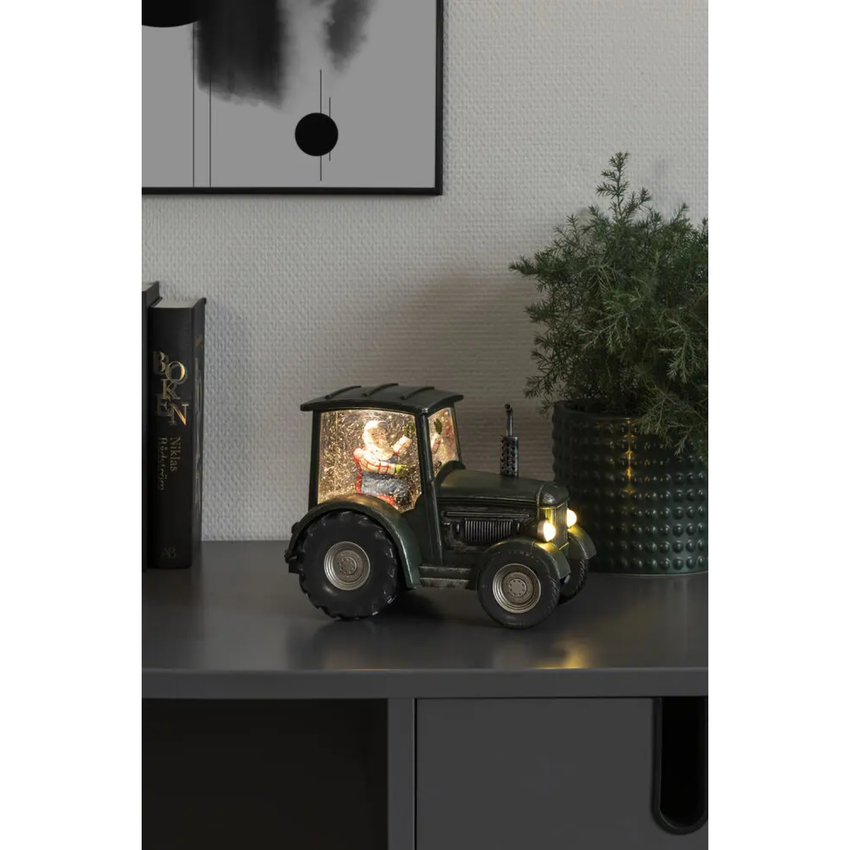 Photograph: Water Lantern Green Tractor & Old Man Timer 5H B/O 3 x AA