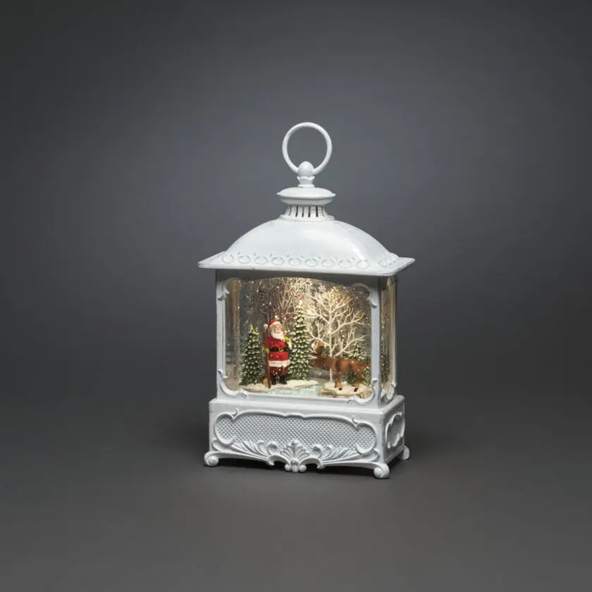 Photograph: Water Lantern White, Santa & Moose Timer 5H B/O 3 x C