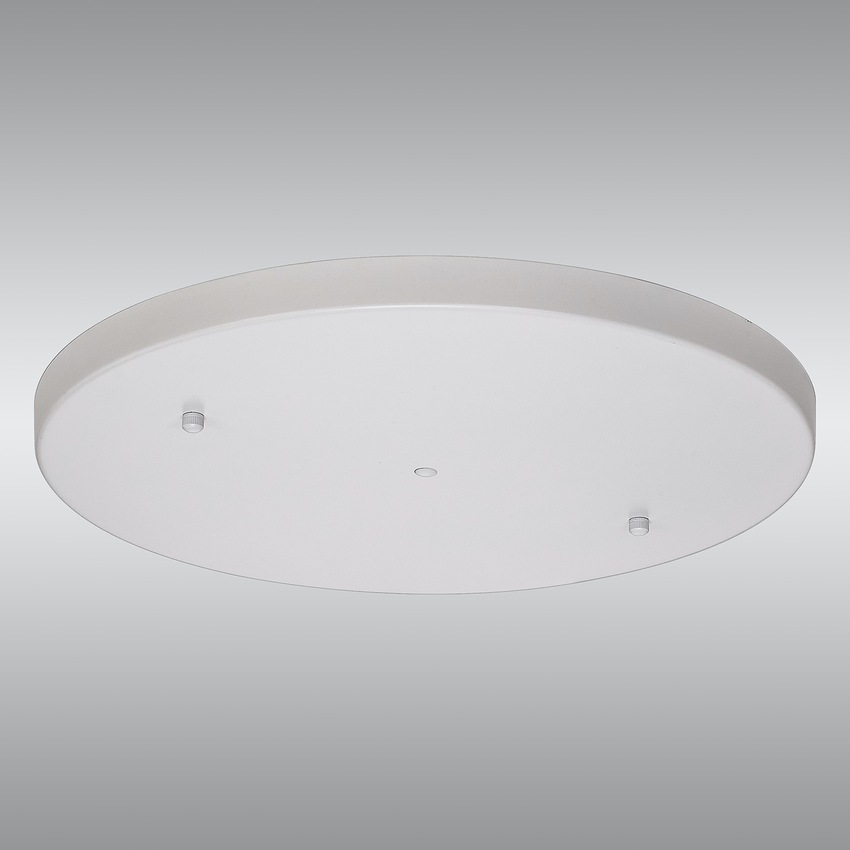 Photograph: White No Hole Ceiling Plate - 40m