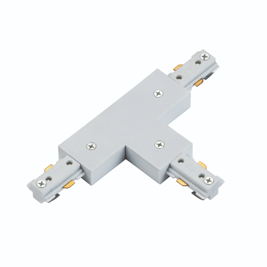 Photograph: White Track T Connector