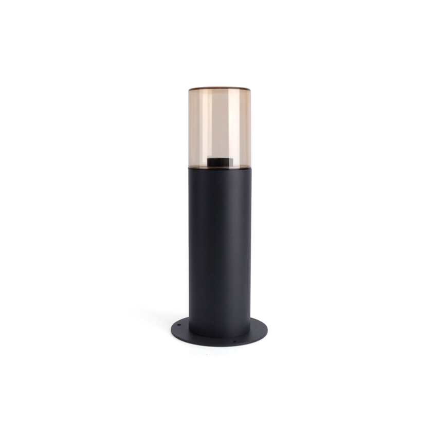 Photograph: Winchester Aluminium Dark Grey 400mm Led Aluminium Outdoor Bollard Light Complete With Polycarbonate - IP65