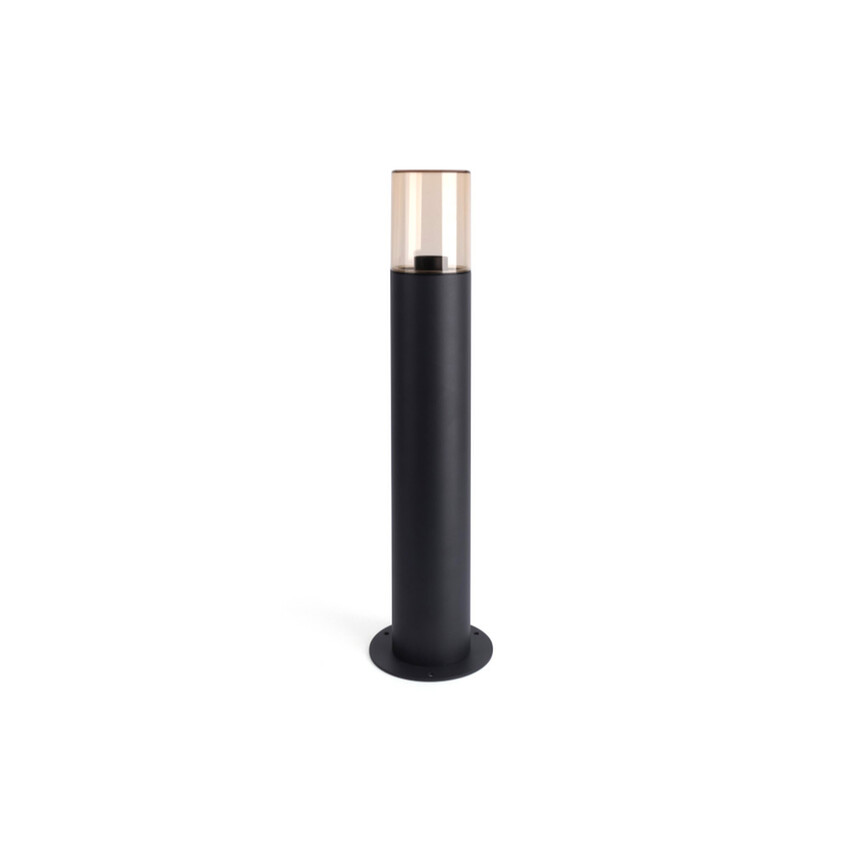 Photograph: Winchester Aluminium Dark Grey 600mm Led Aluminium Outdoor Bollard Light Complete With Polycarbonate - IP65