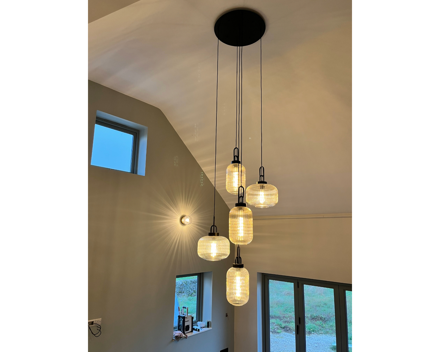 Large Ceiling Light For Pitched Ceiling