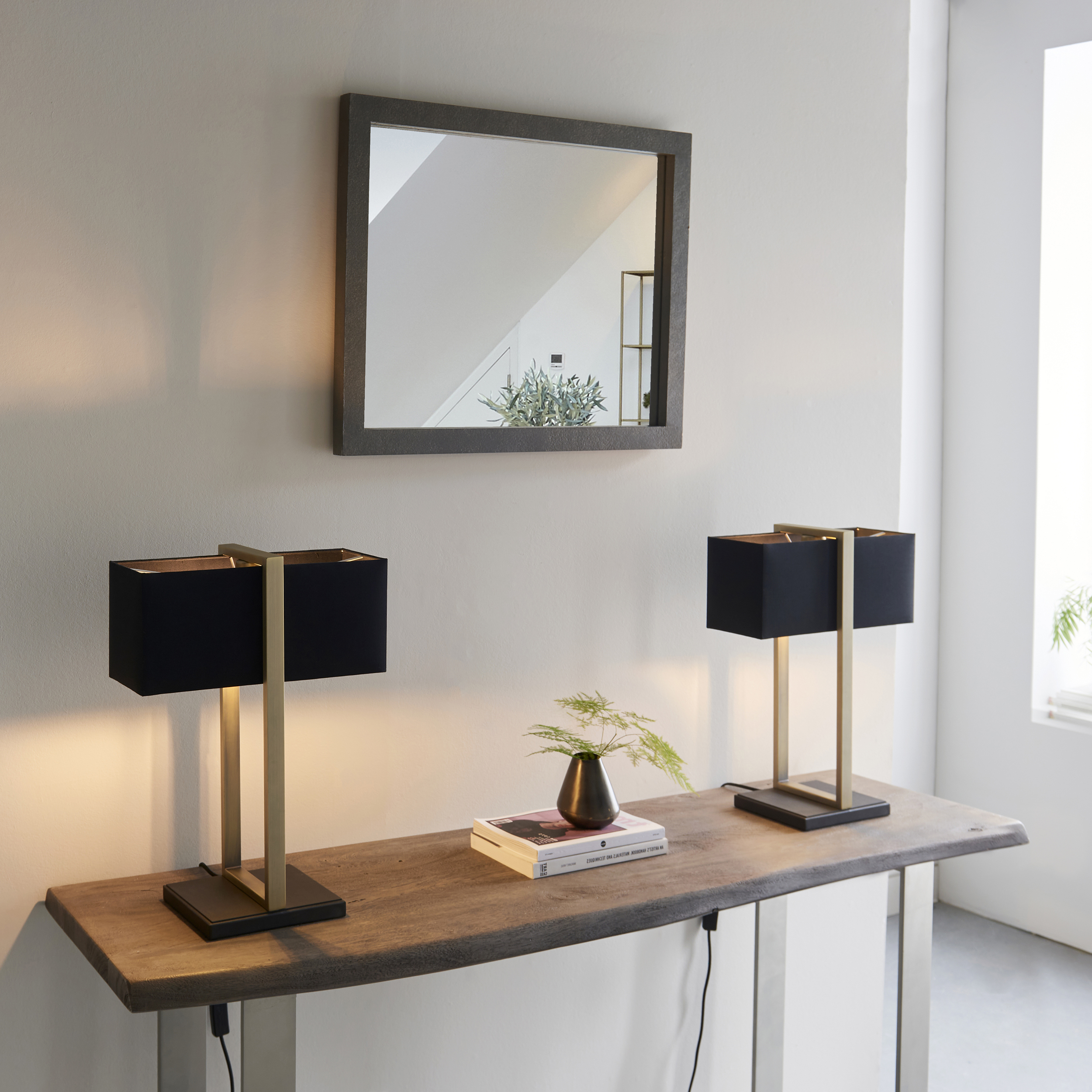 Rectangle Shade Table Lamp