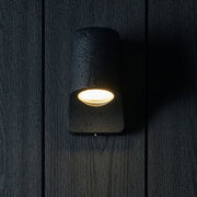 Thorlight Barka LED Downward Facing Exterior Wall Light In Matt Black - 2700K