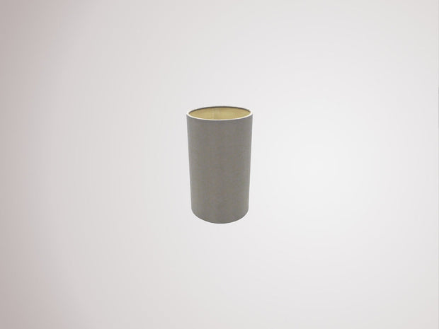 Deco Serena D0315 12cm Taupe Faux Silk Fabric Cylinder Shade With Halo Gold Inner
