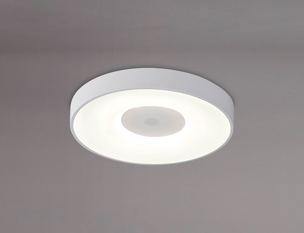 Coin 80W LED Round Ceiling White
