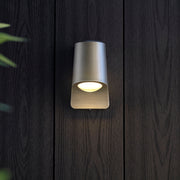 Thorlight Barka LED Downward Facing Exterior Wall Light In Antique Brass - 2700K
