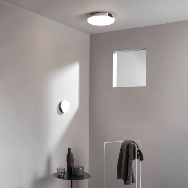 Astro Altea 300 Polished Chrome Bathroom Ceiling Light - IP44