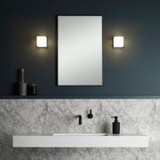 Astro Cube Polished Chrome Bathroom Wall Light - IP44