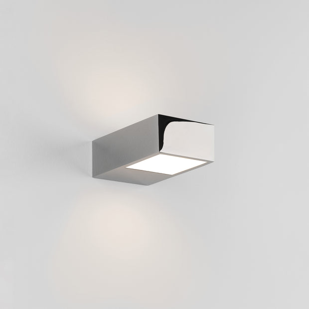 Astro Kappa LED Polished Chrome Up & Down Bathroom Wall Light - IP44 3000K