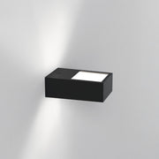 Astro Kappa LED Matt Black Up & Down Bathroom Wall Light - IP44 3000K