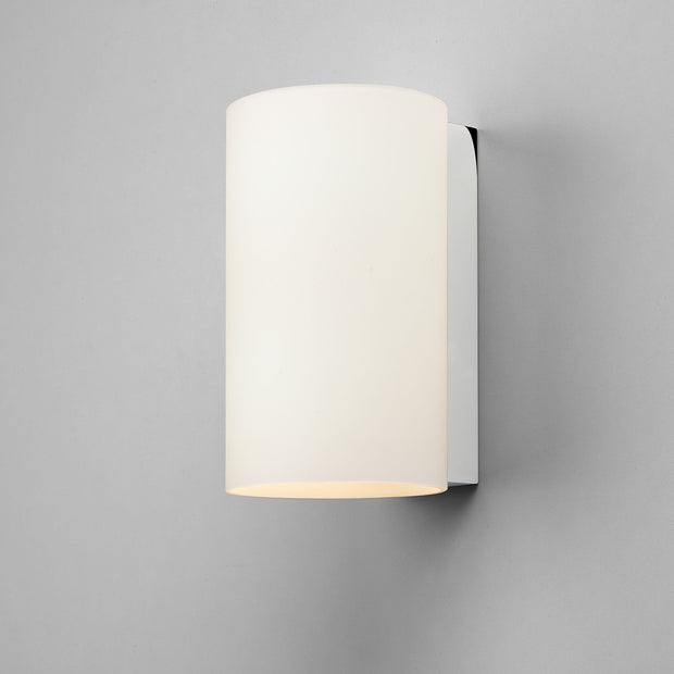Astro Cyl 200 White Glass Cylindrical Wall Light