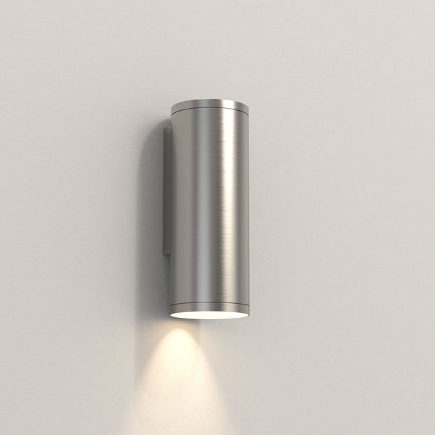 Astro Ava 200 Coastal Brushed Stainless Steel Downward Facing Exterior Wall Light - IP44
