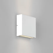 Astro Elis Twin Textured White Up And Down Led Exterior Wall Light - 3000K, IP54
