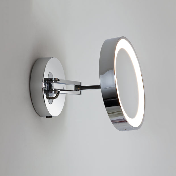 Astro Catena LED Polished Chrome Adjustable Bathroom Mirror Light - IP44 3000K