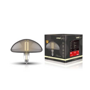 4W LED Classic Style Smoke Finish Dimmable Mushroom Lamp - E27, 2100K
