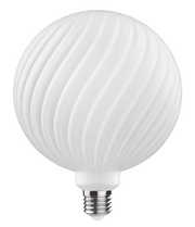 4W LED Classic Style Opal Finish Dimmable Twisted Globe Lamp - E27, 2700K