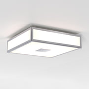 Astro Mashiko 300 Square LED Polished Chrome Bathroom Ceiling Light - IP44 2700K