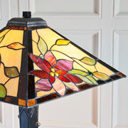 Interiors 1900 Lelani 2 Light Tiffany Floor Lamp - 64277