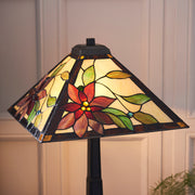 Interiors 1900 Lelani 2 Light Tiffany Table Lamp - 64230