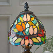 Interiors 1900 Sylvette 1 Light Tiffany Table Lamp