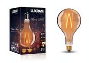 4W LED Classic Deco Gold Finish Lamp With Decorative Filament - E27, 1800K