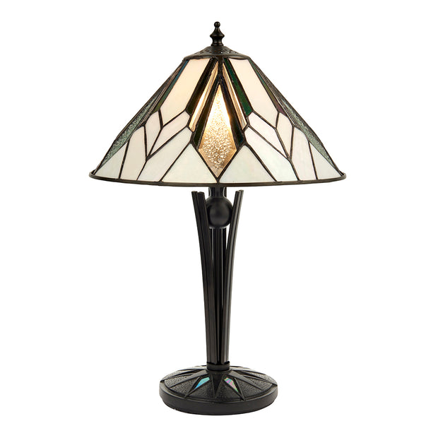 Interiors 1900 Astoria 1 Light Tiffany Table Lamp - 70365