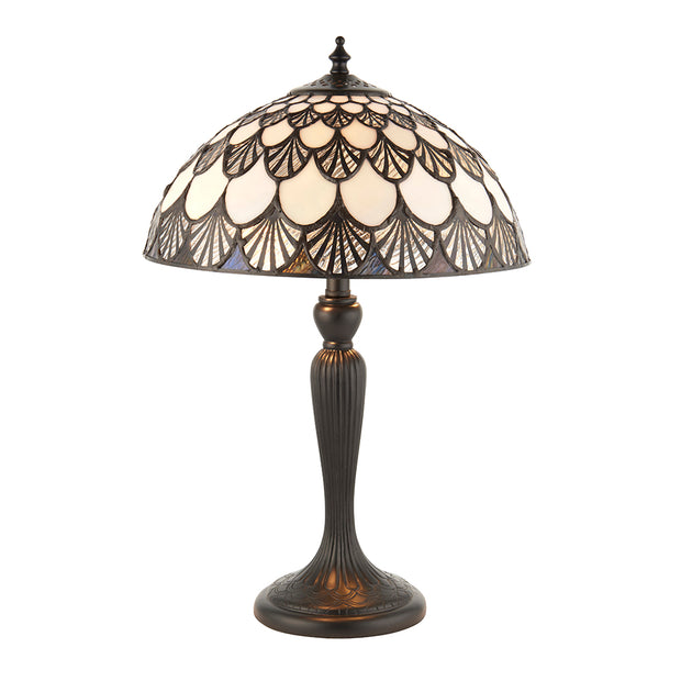 Interiors 1900 Missori 2 Light Tiffany Table Lamp - 70368
