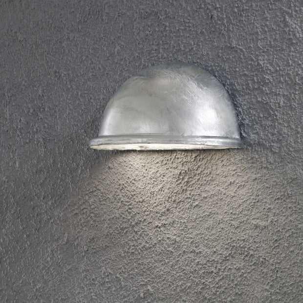 Konstsmide Torino Galvanised Steel Exterior Wall Light