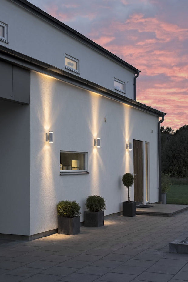 Konstsmide Modena Galvansied Up And Down Exterior Wall Light