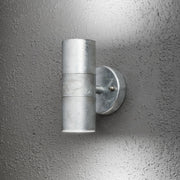 Konstsmide Modena Galvanised Up And Down Exterior Wall Light