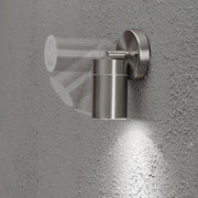 Konstsmide Modena Adjustable Stainless Steel Exterior Wall Light