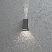 Konstsmide Imola Anthracite Exterior Led Up And Down Light