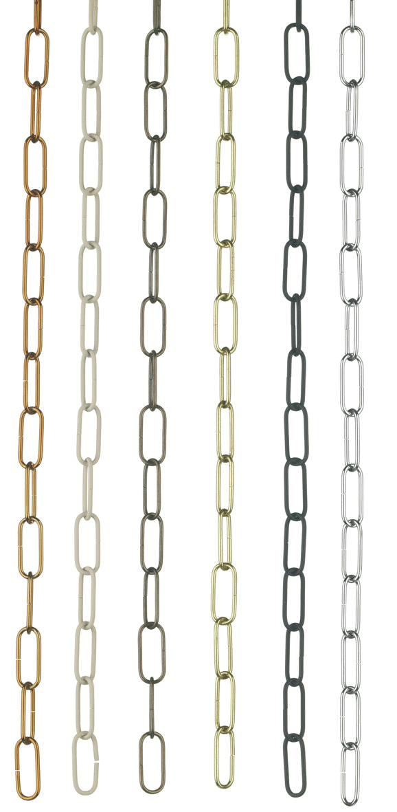 David Hunt ACC23 Spare Chain For Polished Chrome Station Pendant - 0.5 Metre