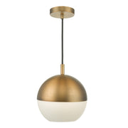 Dar Andre AND0142 Aged Brass Single Pendant
