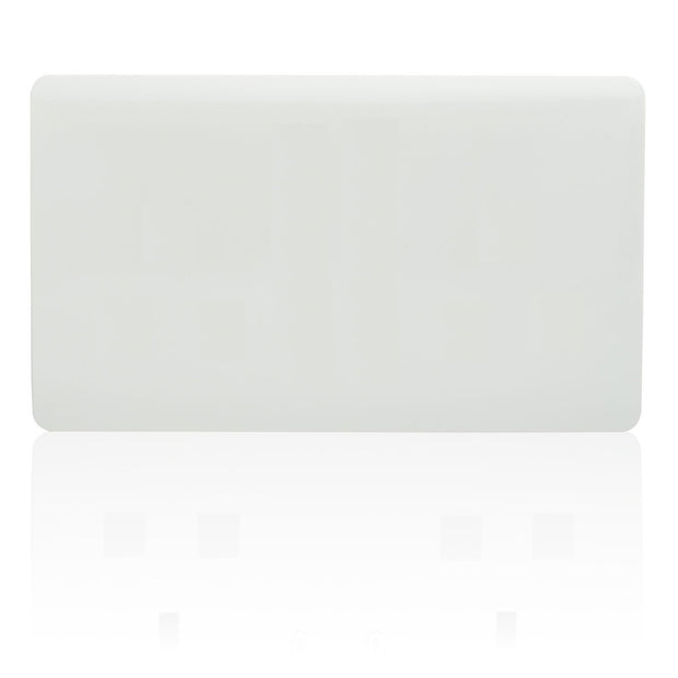 Trendiswitch Gloss White Double Blanking Plate