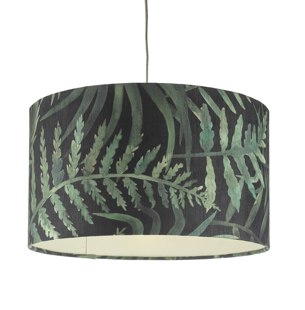 Dar Bamboo BAM8655 Large Easy Fit Shade In Green Leaf Print