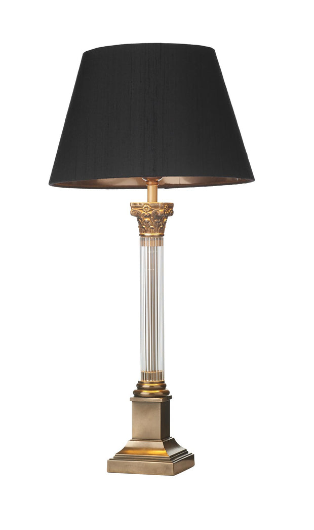 David Hunt Imperial IMP4263 Bronze Glass Table Lamp - Base Only