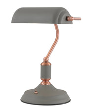 Idolite Blackwall Sand Grey/Copper Bankers Lamp
