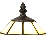 Idolite Edgware Cream/Amber/Clear/Black/Gold Table Lamp