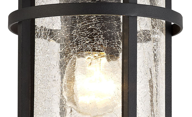Idolite Ferringdon Black Exterior Flush Ceiling Light