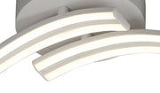 Idolite Kensington White Flush Led Ceiling/Wall Light - 4000K