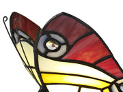 Idolite Poplar Red/Yellow//BlueBlack Butterfly Table Lamp