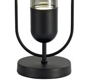 Idolite Queensbury Black/Smoked Table Lamp