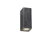 Idolite Victoria Black/Silver Exterior Up and Down Wall Light
